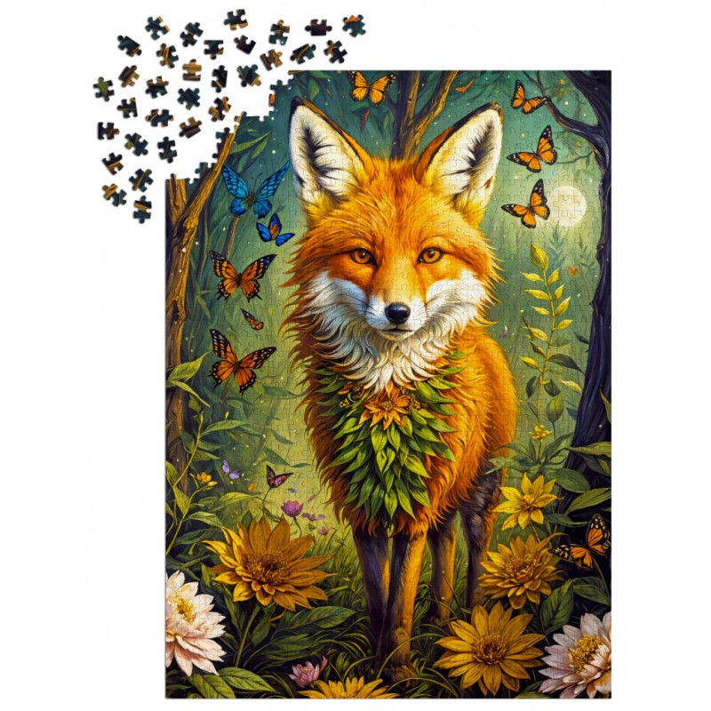 Puzzle 1000 Pcs - Enchanted Fox