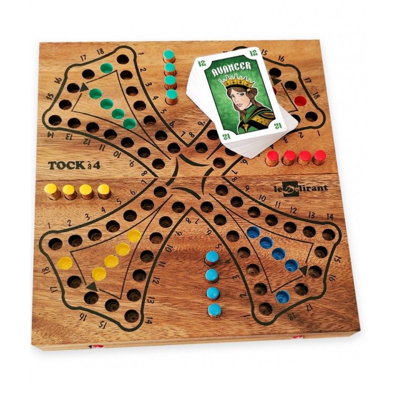 Jeu de TOCK 4 pliable "Le délirant"