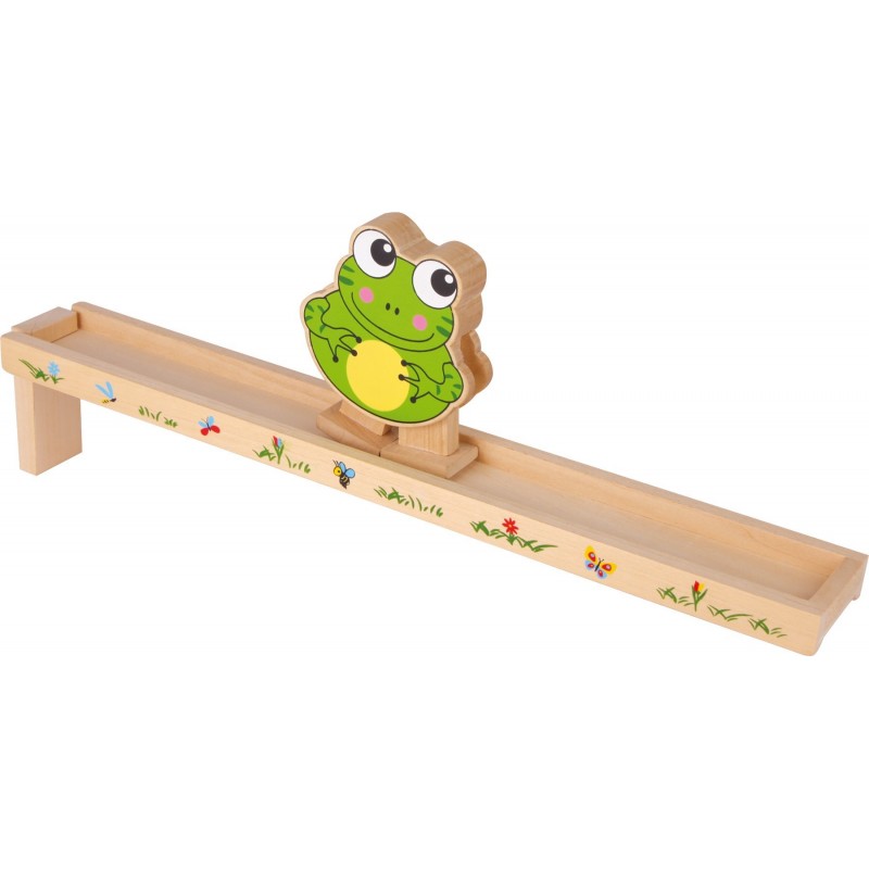 Grenouille avec rampe en bois